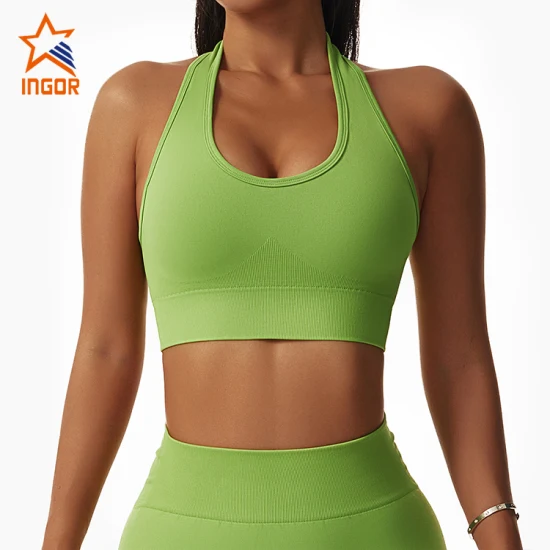 Ropa de yoga al por mayor que absorbe la humedad Súper cómodo sujetador deportivo para mujer